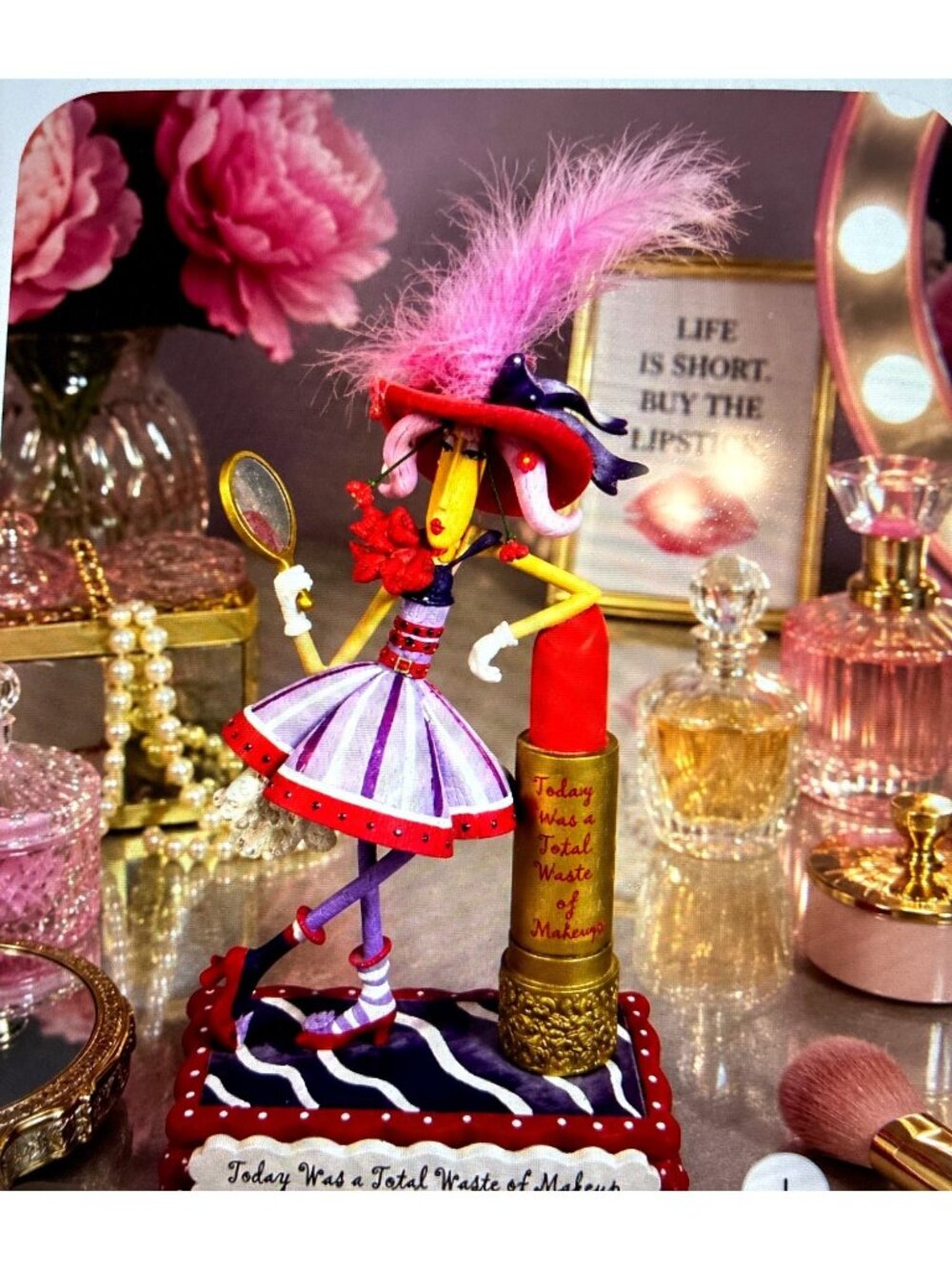 Dolly Mama's Dazzling Divas "Today Was a Total Waste of Makeup" Figurine #4776 7